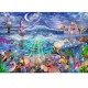 STEVE SUNDRAM GREETING CARD Mermaid Sanctuary